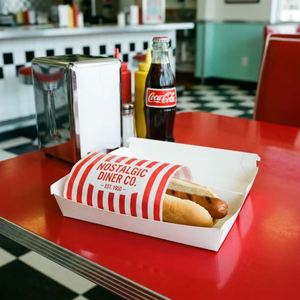 Papier alimentaire en gros, jetable, recyclable, résistant à la graisse et à l'eau, enduit de PE, pour hamburgers, sandwichs, poulet rôti, snacks - Product Image 2