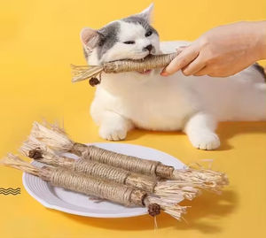 Set de Palitos Masticables Ecológicos para Gatos de 1.5CM de Diámetro, Duraderos, para Limpieza Dental, de SilverVine y Sisal, para el Cuidado Dental - Product Image 4