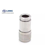 Alto rendimiento UHF RF Coaxial N macho abrazadera recta níquel latón cobre contactos para 7D-FB RG8 LMR400 Cable 1P conector RF
