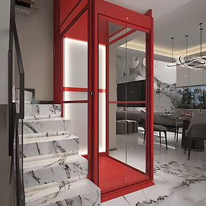 <span class=keywords><strong>Ascenseur</strong></span> résidentiel pour petites villas, conception sans fosse pour usage intérieur et extérieur, usine d'ascenseurs domestiques - Product Image 4