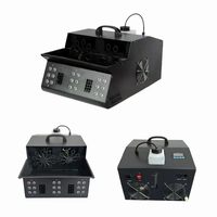 Machine à bulles de fumée 1500W DMX512 avec télécommande, 18 LED RGB, pour mariage, DJ, fête, club, Halloween