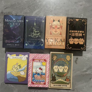 Cartas de Tarot de Adivinación en Oferta, Baraja de Afirmaciones Positivas Ecológica, Cartas de Tarot de Papel con Guía en Venta - Product Image 3