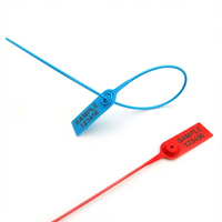 Scellé de sécurité en plastique pour camion, polyvalent, à serrage progressif, avec impression laser, longueur totale 450 mm, longueur de travail 375 mm