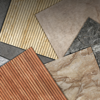Panneau souple en pierre flexible effet bois, travertin, pilier romain, décoration murale extérieure, panneau souple en argile, brique MCM, feuille naturelle imperméable