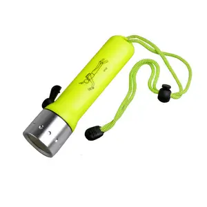 Antorcha de buceo personalizada de 3W, herramientas subacuáticas, lámpara Led portátil para buceo, cueva, aventura