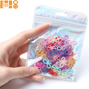 Pequeños Lazos de Perlas Multicolores, Decoraciones de Plástico Hechas a Mano, Accesorios para el Cabello, Parches, Pegamento en Crema, Resina, Accesorios para Carcasas de Teléfono, DIY - Product Image 2