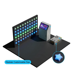Mur d'escalade interactif en plastique pour salle de jeux, points LED, utilisation en intérieur pour parcs d'attractions et fêtes d'aventure - Product Image 4