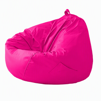 Fauteuil inclinable moderne en forme de poire avec tissu PVC 600D, design une place pour usage extérieur par enfants et adultes