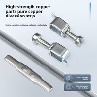 Le grand bornier industriel de câblage rapide carré à courant élevé 24A contacts en cuivre continus maximum MRK-16MM le modèle 1-5 AWG