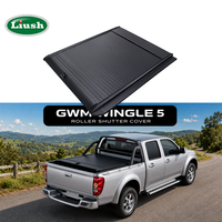 Couverture de benne électrique manuelle pliable GWM Wingle 5/7, volet roulant en alliage d'aluminium rigide, verrouillable à distance, résistant aux intempéries, sans perçage