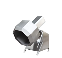Machine à mélanger les arômes pour chips de maïs, cacahuètes frites et chips de banane, pour la production de snacks commerciaux