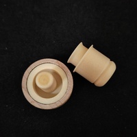 Bouchon en polymère, bouchon de bouteille de vin en bois de hêtre massif, bouchon de bouteille de vin, bouchon en bois pour bouteille de vin