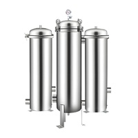 Filtre de sécurité en acier inoxydable pour sédiments et impuretés, filtre de précision pour le traitement des eaux usées industrielles et des eaux de vidange pour système RO