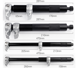 Compresor de resortes helicoidales de 3 piezas de alta resistencia, herramienta para quitar e instalar amortiguadores de suspensión - Product Image 3