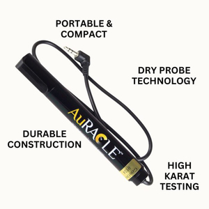Gemoro AuRACLE Pro Replacement Pen Probe Non Toxic Saline Solution Dry Probe <b>Gold</b> Platinum <b>Tester</b> Analyzer Testing Accessory - Product Image 3