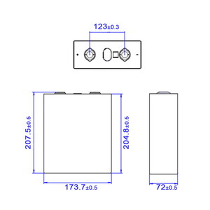 1pcs 280AH LiFePO4 (LFP) 3.2V Cells Battery (Bulk, Voltage & IR Matched )---New Version with 6000cycles - Product Image 6