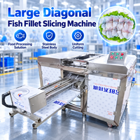 Machine à trancher les filets de poisson, machine à découper le poisson pour la transformation industrielle des produits de la mer