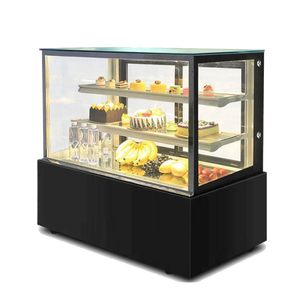 VICTORY KITCHEN Vitrine de gâteau de congélateur à température unique robuste Vitrine de boulangerie pour fournitures d'hôtel et de restaurant - Product Image 3