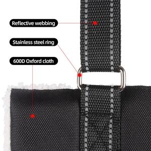 Yardım koşum desteği 20-60 Lbs köpek kalça ve arka bacak desteği araba merdiven ve yürüyüş için Sling köpek asansörler - Product Image 5