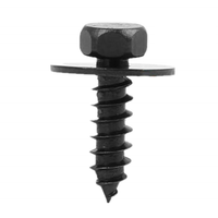 Fixation de rivet en métal personnalisée fixe vis autotaraudeuse de carrosserie de voiture vis à tête hexagonale pour garde-boue/pare-chocs