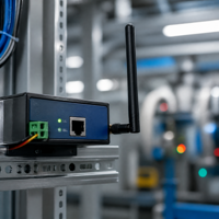 Antenne LoRa FuRao FR-LORA-868- 868MHz ISM 3dBi pliable pour connecteur mâle pour passerelle industrielle LoRaWAN