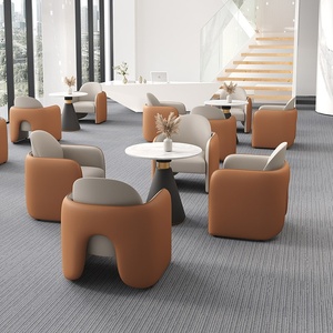 Sillón Individual Moderno para el Área de Recepción de Hoteles, Reuniones de Oficina, Negociaciones de Ventas, Recepción de Salones de Belleza - Product Image 5