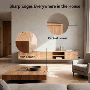 <span class=keywords><strong>Protection</strong></span> d'<span class=keywords><strong>angle</strong></span> de <span class=keywords><strong>table</strong></span> pour bébé de qualité alimentaire, <span class=keywords><strong>protection</strong></span> anti-collision et anti-rayures pour nourrissons - Product Image 5