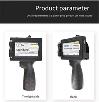 Vente directe usine : Imprimante jet d'encre portable pour marquage de date, numéro de lot, date d'expiration, code QR sur œufs, bouteilles et cartons