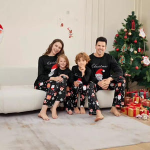 <span class=keywords><strong>2022</strong></span> derniers <span class=keywords><strong>Minion</strong></span> enfants et Couples respirant taille élastique gros pyjamas de noël - Product Image 2