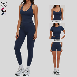 Haut de yoga sans manches respirant avec dos ajouré, veste polyvalente pour un usage décontracté, vêtements de sport à séchage rapide pour la course à pied et le fitness - Product Image 4