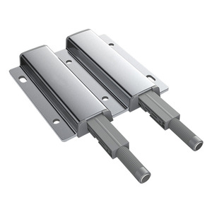 Oleford Double Door Cabinet <b>Rebounder</b> Magnetic Touch Aluminum Alloy Handle Free Drawer Closure - Product Image 5