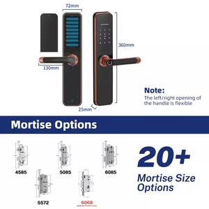 Liliwise Smartdoors <b>Lock</b> Intelligent Cerradura Digital Password Fingerprint Smart Door <b>Lock</b> for Front Door - Product Image 2