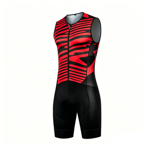 Combinaison de <span class=keywords><strong>Triathlon</strong></span> Homme Sans Manches Respirante Séchage Rapide Confortable Imprimé Numérique Économique – Grande Vente - Product Image 1