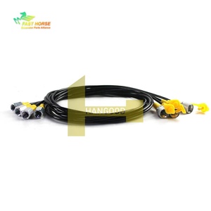 Kit de Prueba de Presión Hidráulica Hangood de 4 Manómetros, 10 Acoplamientos, 3 Mangueras de Prueba de 10/25/40/60Mpa, Caja de Plástico Negra Ligera de 3KG - Product Image 5