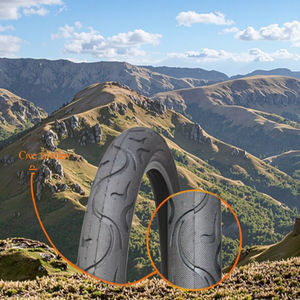 Pneus <span class=keywords><strong>VTT</strong></span> <span class=keywords><strong>Marathon</strong></span> respectueux de l'environnement NAXX 20X1.75 26X1.95 Pneus de vélo de montagne en caoutchouc naturel longue durée - Product Image 5