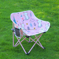 Chaise pliante ultra-légère pour pêche, camping et pique-nique en plein air, respirante, résistante à l'usure, chaise lune pour enfants
