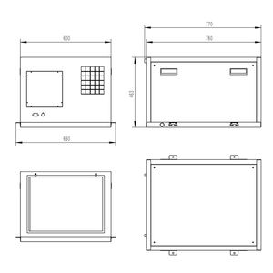 320 pintas/día invernadero <span class=keywords><strong>cuarto</strong></span> de cultivo pared industrial techo conducto oculto deshumidificador OEM - Product Image 6