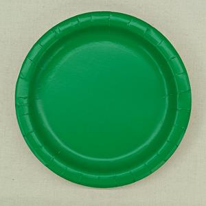 DAMAI - Juego de Vajilla Desechable de Papel Verde para Fiestas, Platos de Papel de 7 y 9 Pulgadas, Vasos y Servilletas - Product Image 4