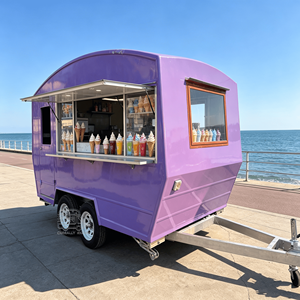 Carrito de Comida para Negocios, Tamaño Personalizado, Camión de Comida Callejera, Remolque de Café, Remolque de Panadería, Carrito de Venta de Hot Dogs, Remolque de Bar Móvil - Product Image 2