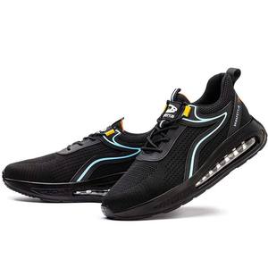 Sepatu keselamatan pria, sepatu pria ringan Anti pukulan dan Anti tusukan, sepatu keselamatan tahan aus untuk penggunaan PABRIK musim gugur musim dingin - Product Image 4