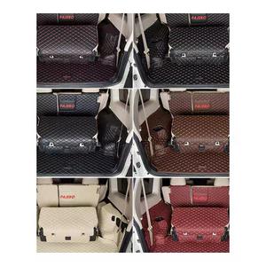 <span class=keywords><strong>Tapis</strong></span> de coffre en cuir de luxe personnalisé en gros d'usine pour Mitsubishi Pajero V73 V93 V97 <span class=keywords><strong>tapis</strong></span> de sol de coffre de voiture - Product Image 5