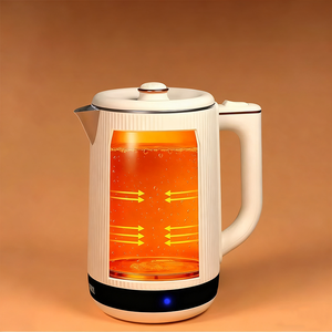 2L Large Capacity Double-layer <b>Kettle</b> Automatic Power-off Wireless Design Suitable for Home Use <b>Water</b> Heating <b>Kettle</b> - Product Image 1