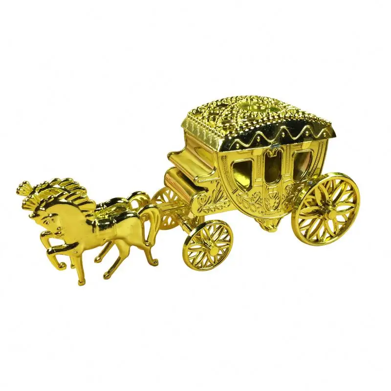 Plastik Kotak Permen Royal Carriage Bentuk Dragee Kontainer Pesta Nikmat Hadiah Pernikahan Baptisan Dekorasi Valentine