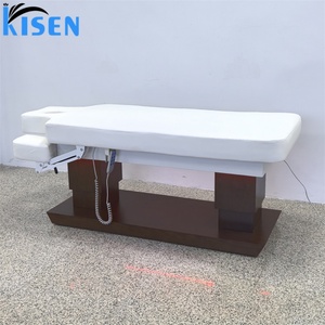 KISEN Professional Facial Bed Electric Beauty Bed 4 Motor Massage Bed Beauty Salon Dedicated Eyelash Bed With Led for Salon Shop - Product Image 4