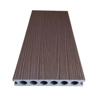 Planches de terrasse en bois composite WPC de haute qualité, imperméables et solides pour terrasse et plateforme
