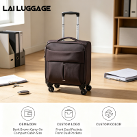 Valise de cabine Oxford, ultra-légère et décontractée, avec roulettes à 360° °   Valises à roulettes multicolores pour les week-ends
