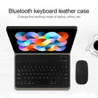 Funda con Teclado para Lenovo Xiaoxin Pad 2024, Funda para Tablet Xiaoxinpad 2024 Tab M11 TB331FC, Teclado en Español, Ruso y Coreano
