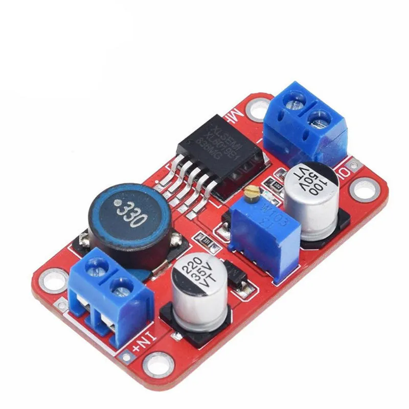 XL6019 5A High Power Current DC-DC Adjustable Voltage Step Up Boost Converter Power Supply Module