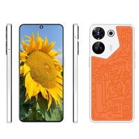 Precio de Fábrica al por Mayor, Nuevo Teléfono Inteligente C20 Art Edition Original, Versión Global 5G, con Parte Trasera de Cuero Genuino, Pantalla de 7.3 Pulgadas