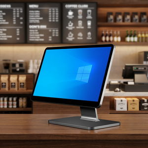 Terminal Punto de Venta de Pantalla Dual de 15.6 Pulgadas con Sistema Operativo Android Windows para Pedidos en Restaurantes y Puntos de Venta en Tiendas Minoristas - Product Image 1